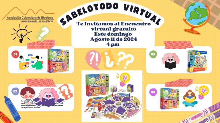 Encuentro virtual gratuito, domingo 11 de agosto, 2024 a las 4PM