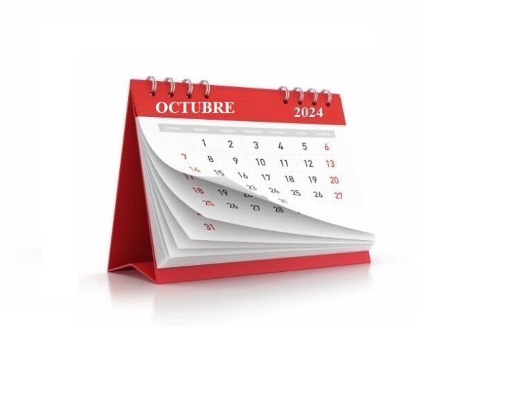Calendario octubre 2024