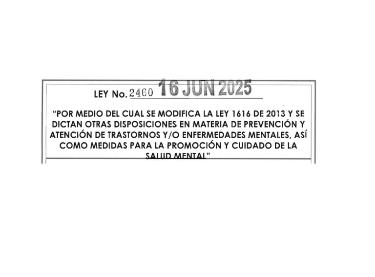 Ley 2460