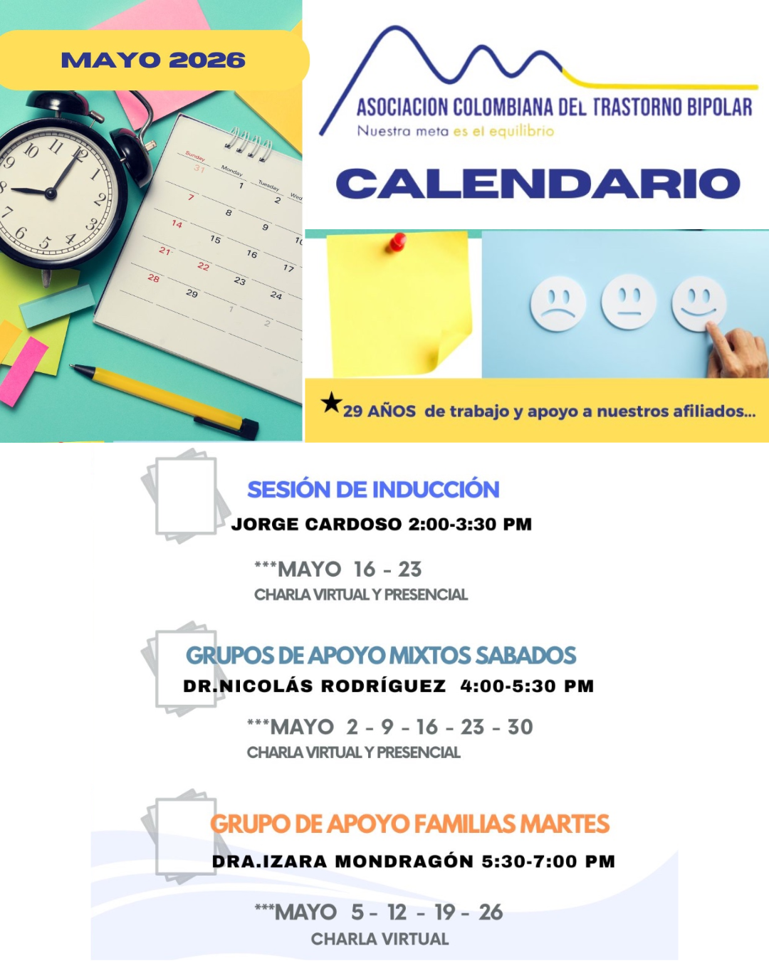 calendario mayo 2026
