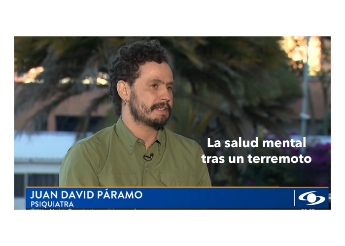 salud mental tras un terrmoto