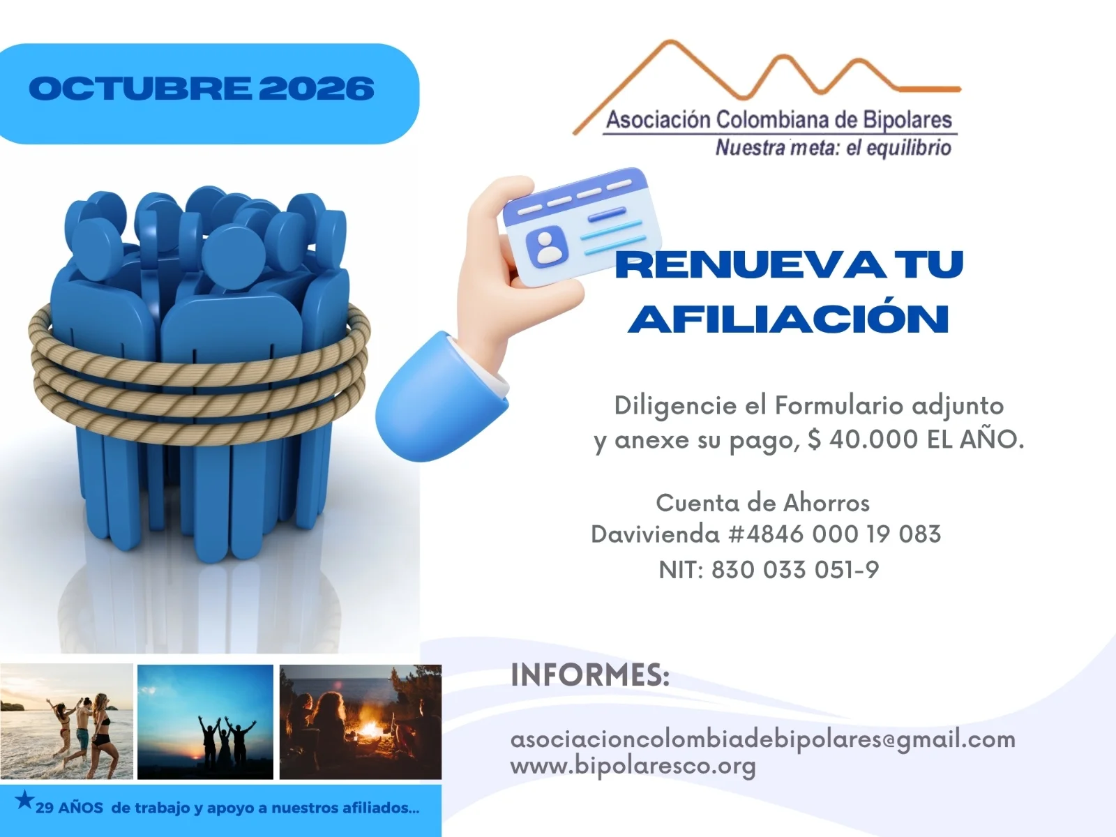 renueva tu afiliación octubre 2026